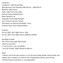 Fog Light Lamps With Bulbs For GMC Sierra 2500HD 3500HD 2007-2014