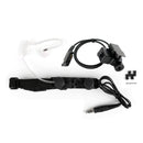 Z-Tactical Throat Mic Adjustable Headset For Hytera PD600 PD602 PD602g PD605