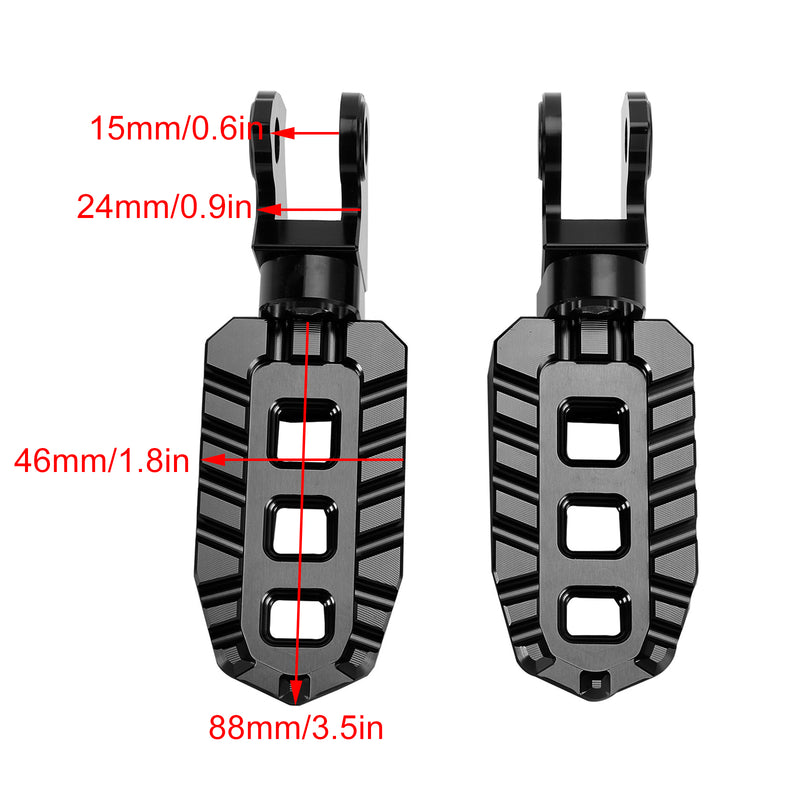Front Footrests Foot Pegs fit for HONDA Rebel 250 300 500 CM 500/300/250 17-24