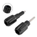 Cnc Anti-Crash Frame Sliders Protector Black For Bmw F900R F750Gs F850Gs 19-23