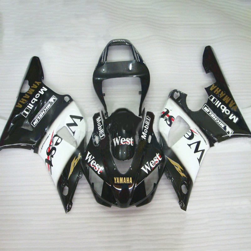 Amotopart Yamaha YZF 1000 R1 1998-1999 Fairing Kit Bodywork Plastic ABS