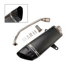 Exhaust Muffler Pipe Slip On Front&Tail Black For Honda Adv160 Adv 160 2022-2024