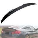 Gloss Black Rear Boot Spoiler For BMW 4 Series F33 Convertible 2013+ PMS Style