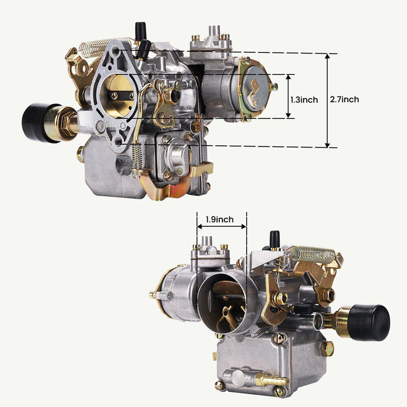 1971-1979 Volkswagen Beetle Super Beetle 34 Pict-3 Carburetor 113129031K
