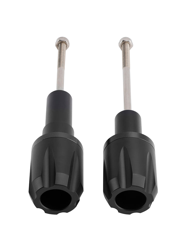 Crash Bobbin Protector Slider Aluminum Black For Kawasaki Ninja 650 2017-2023