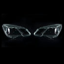 2PCS Front Headlight Glass Clear Cover For Mercedes Benz E-Class W212 2009-2014