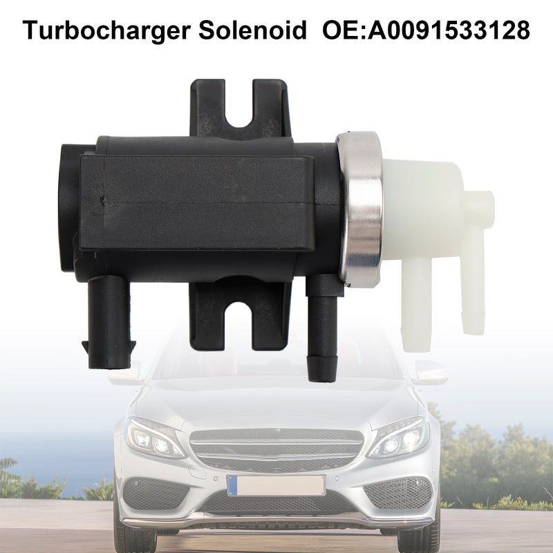 Turbocharger Solenoid Vacuum Valve A0091533128 for Mercedes-Benz W205 ML250 E250