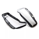 2PCS Headlight Headlamp Lens Cover Shell For BMW 5 SERIES G30 G38 2020-2022