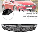 Black Chrome Front Bumper Grill Grille Fit Vauxhall Astra K 2015-2019 Facelift