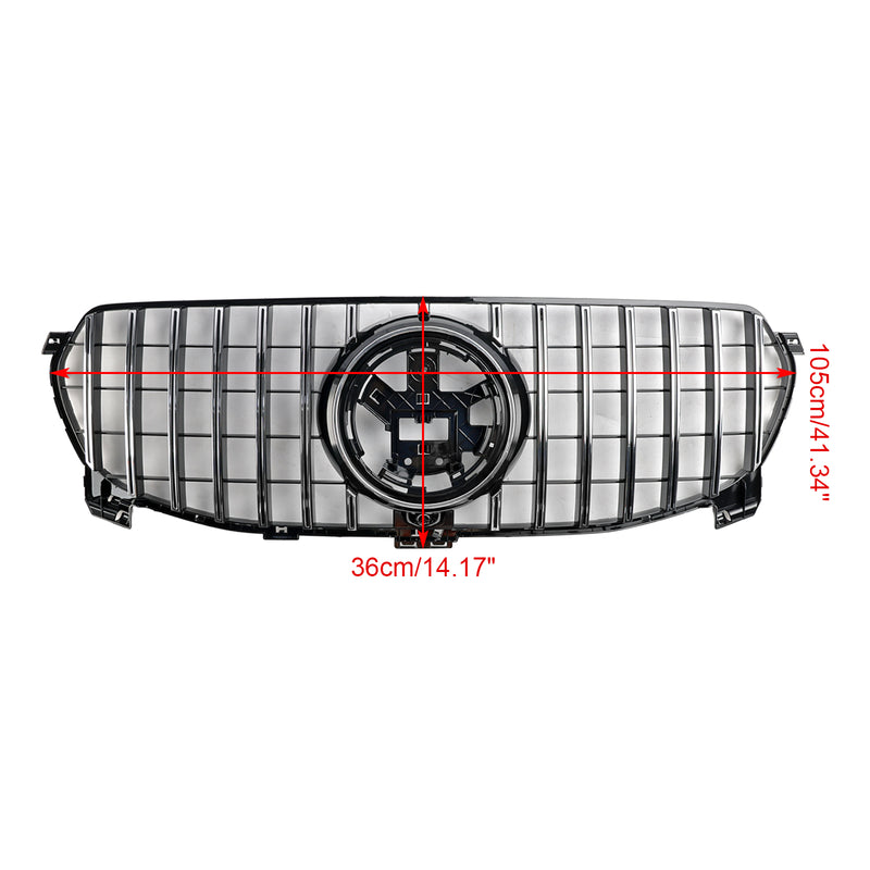 Front Bumper Grille Grill Fit Mercedes Benz GLE-Class W167 GLE350 2020-2022