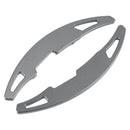 Steering Wheel Paddle Shifter Extension For BMW M3 M4 X5M X6M Aluminium Grey