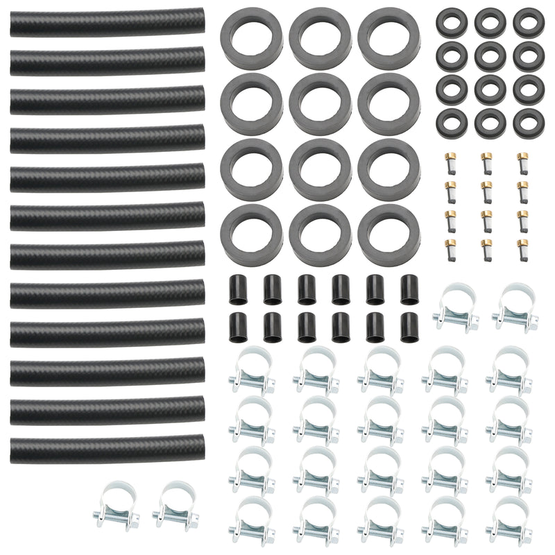 12PCS Fuel Injector Repair Kit Fit V12 XJS 1981-1991 Fit Jaguar Fit Porsche