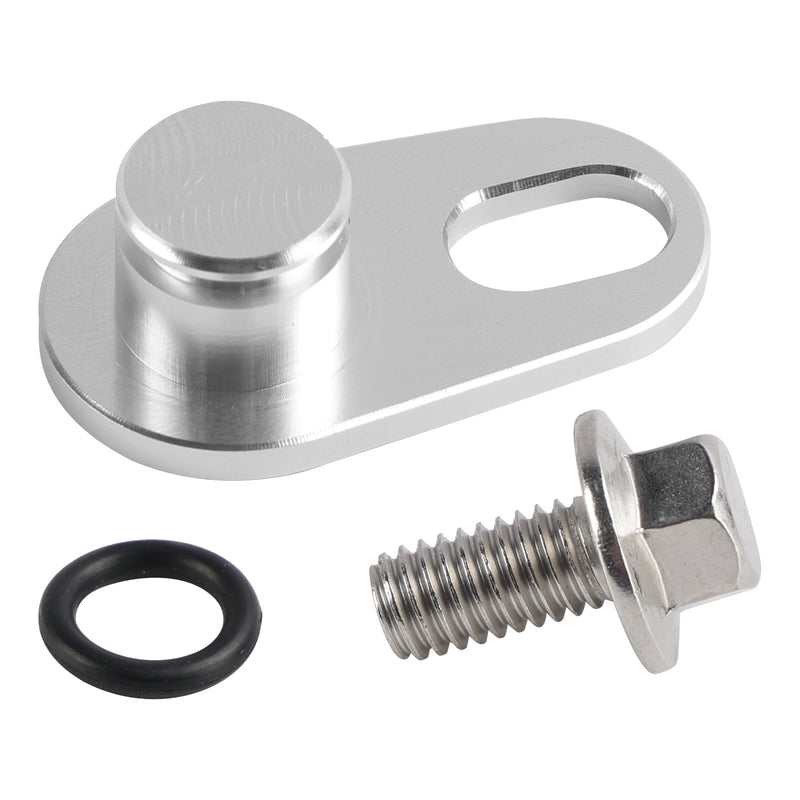 Supercharger MAP Vacuum Port Cap Plug Plate LS SC Blower 551383 For LSA LS9 LT4