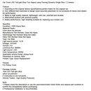 Car Truck LED TailLight Strip Turn Signal Lamp Flowing Dynamic Single Row 1.2 meters