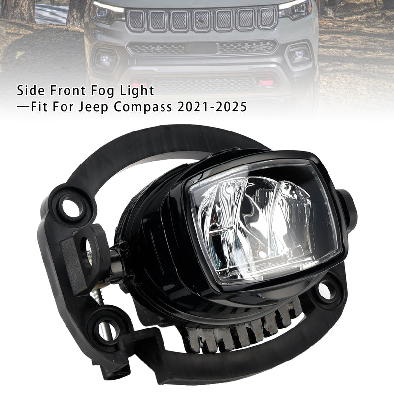 1 Pcs LED Front Driving Fog Light For Jeep Compass 2021-2025 68470159AA