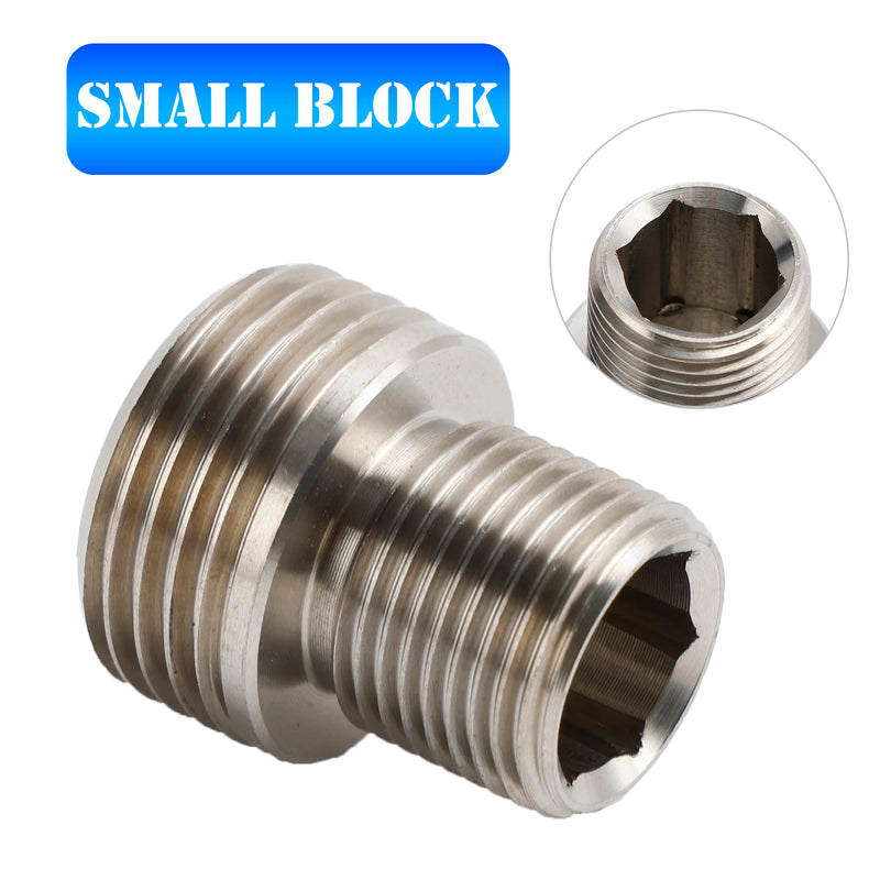 Small Block Oil Filter Insert Adapter SBF 5.0 302 351 F1AZ-6890-B for Ford