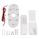 12V/24V Auto-Sensing Low-Power Draw Fan For Boats and RV White