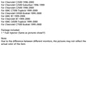 1PCS Fuel Injector 17109596 Fit Chevrolet Fit GMC 7.4L V8 1996-2000 83211150