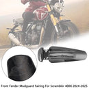 Front Fender Mudguard Fairing For Scrambler 400X 2024-2025