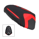 Rear Passenger Seat Cushion Pu Pillion Flat Black For Street Triple 765 S R 19+ Black