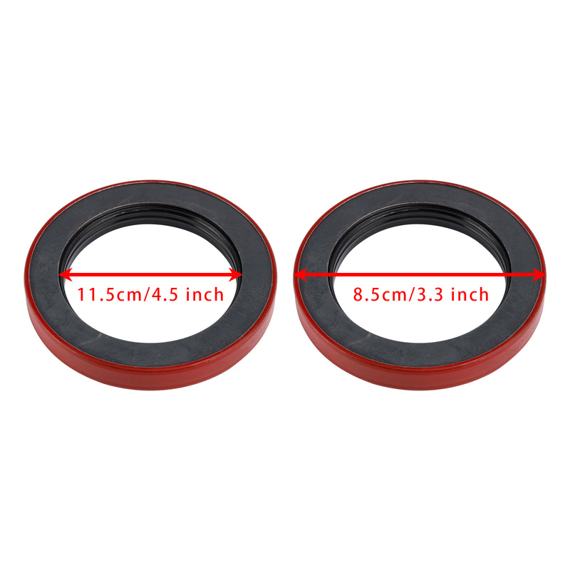 4PCS Oil Seal 3.125" X 4.506" For Dexter 010-056-00 10K 12K Heavy Duty 15K