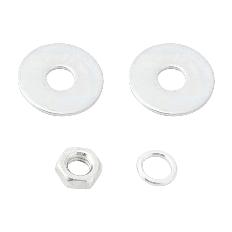 2x Custom DICE License Plate Bolt Screw Black Plastic Motorcycle Chopper Bobber