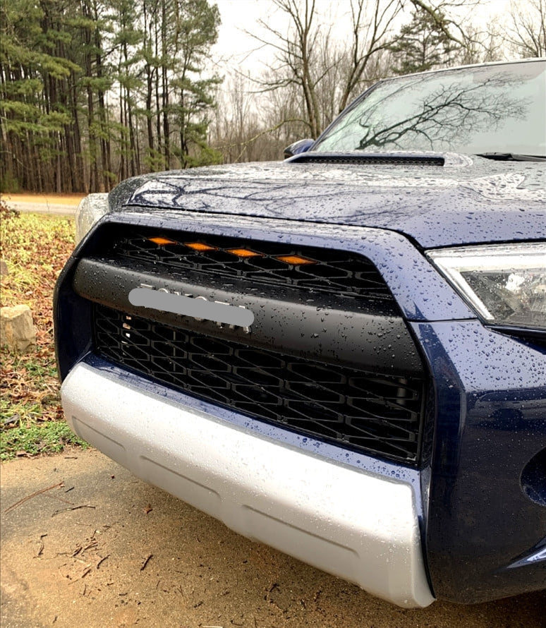 4RUNNER SR5 TRD Premium Limited Nightshade (2014-2019) + Logo + LED Lights TRD Pro Style Grille Generic