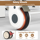 Medical Patient Lift Chair Hydraulic Transferred Lift Wheelchair 180 Split Seat With Cushion For Adults, Elderly 440 lb Weight Limited