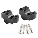 ALUMINUM HANDLEBAR RISERS 30MM FOR HONDA REBEL 1100 CMX 1100 2021-2024 BLACK