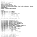 Steering Wheel Paddle Shifter Extension For Benz A C GLE 2022up Aluminium