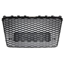 RS8 Style Front Bumper Grille Honeycomb Grill Fit Audi A8 S8 2015-2017 Black