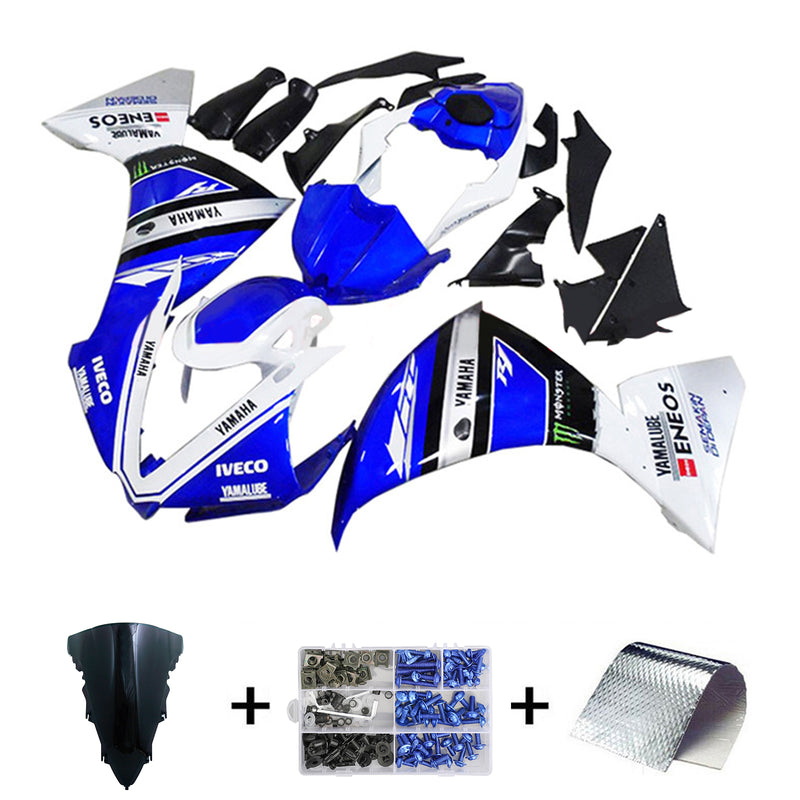 Yamaha YZF-R1 2012-2014 Fairing Kit Bodywork Plastic ABS