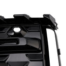 2PCS Front Bumper Fog Light Grille Trim Fit Audi A6L C8PA 2023+ Black