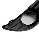 2PCS Fog Light Cover Grille Grill Fit VW Polo 9N3 GTI 2005-2009