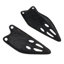 Real Carbon Fiber Foot Protection Board For Kawasaki ZX-6R 636 2019-2025