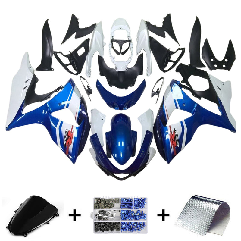 Amotopart Suzuki GSXR1000 2009-2016 K9 Fairing Kit Bodywork Plastic ABS