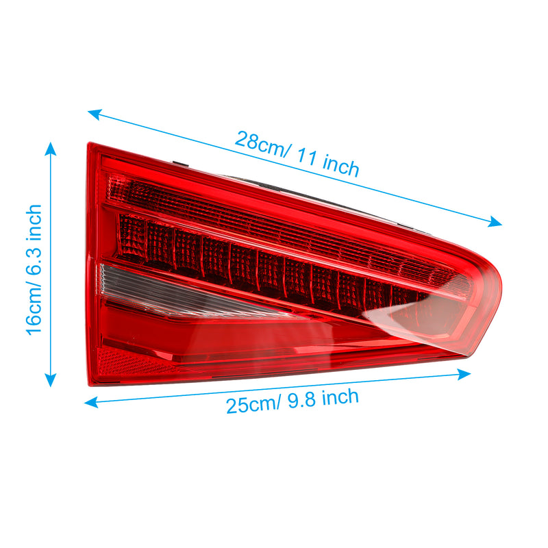 2013, 2015-2016 A4 Quattro Left Inner Rear Tail Light Lamp 8K5945093AC