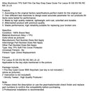 Lexus IS GS ES RX Alloy Aluminum TPU Soft Film Car Key Gray Case Cover