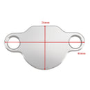 Oil injection block off Plate Gasket For Yamaha Blaster YFS200 Banshee 350