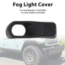 Left Fog Light Bezel Trim For Jeep Wrangler JL Gladiator 18-25 68295559AA