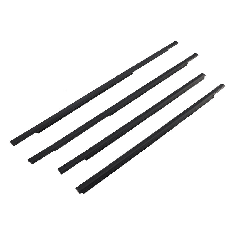 4PCS Door Window Weatherstrip Mould Kit For Patrol Y61 GU