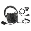For AN/PRC148 PRC152 U329 6-Pin U94 PTT C5 Adjustable Noise Cancelling Headset