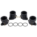 4x Carb Intake Manifolds Inlet Rubbers For Yamaha XJR400 FZ400 400CC 4HM