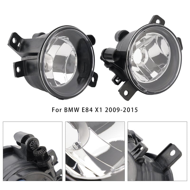 Pair Front  Fog Light Without Bulb For BMW X1 E84 2009-2015 63172993526