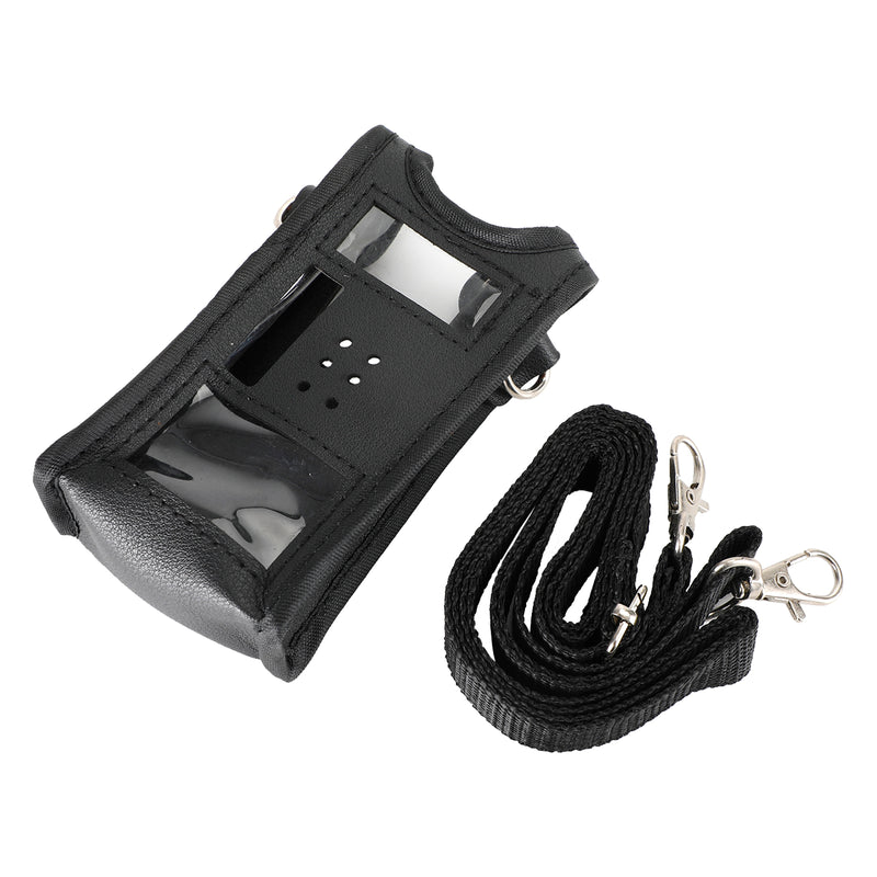 Multifunction Leather Case Walkie Talkie Bag For Baofeng UV10R Two Way Radio