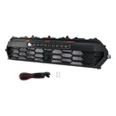 Black Front Bumper Grille Grill Fit Toyota Tacoma 2024+ With Led & Light Bar
