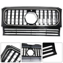 Gloss Black Front Bumper Grill Grille Fit Mercedes Benz W463 1990-2018 W/Led
