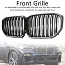 Double Slat Black Front Kidney Grille Fit BMW X5 G05 2019-2022 M-Performance