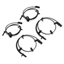 4PCS Front&Rear Side ABS Wheel Speed Sensor For Chevy Traverse 3.6L 2009-2017