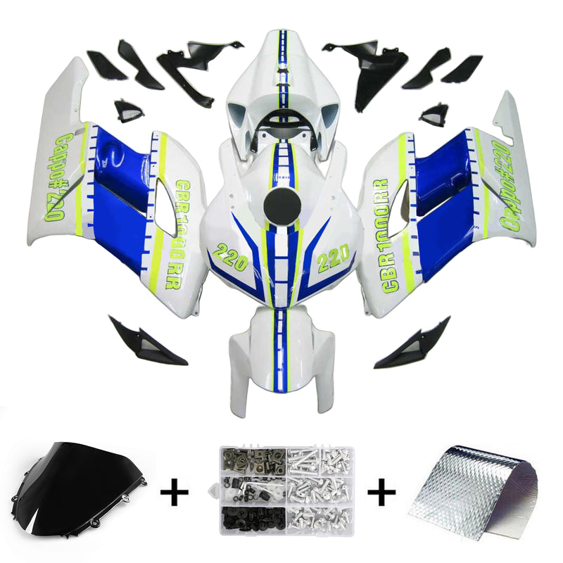 Honda CBR1000RR 2004-2005 Fairing Kit Bodywork Plastic ABS